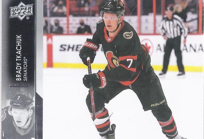 Brady Tkachuk #378 Ottawa Senators | 2021-22 Upper Deck