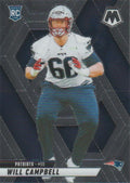 Will Campbell #378 New England Patriots | 2025 Panini Mosaic | NFL Football