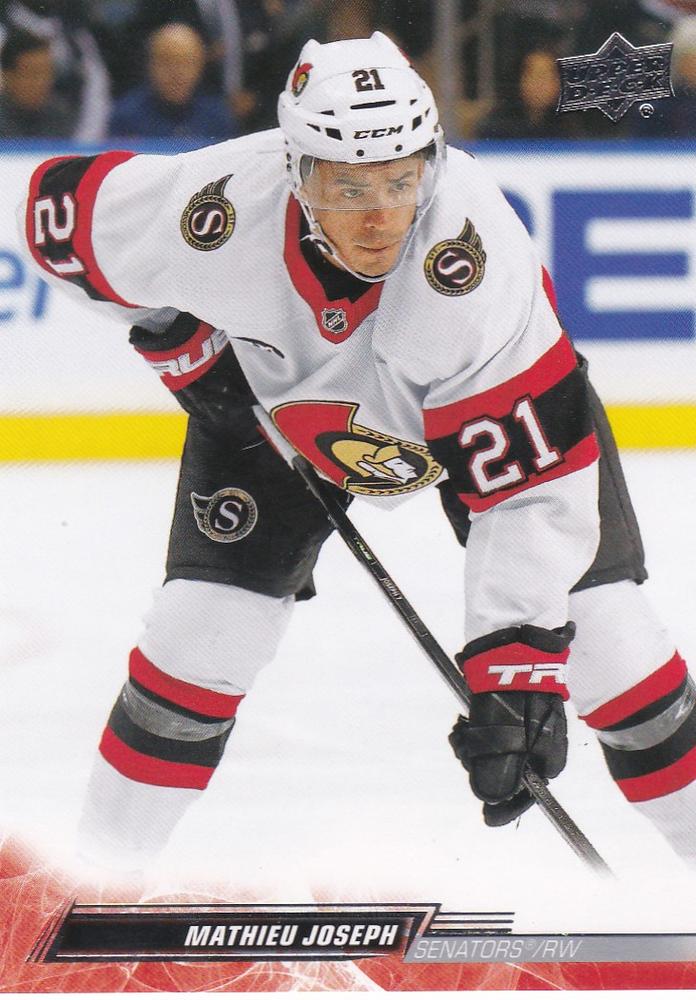 Mathieu Joseph #379 Ottawa Senators | 2022-23 Upper Deck
