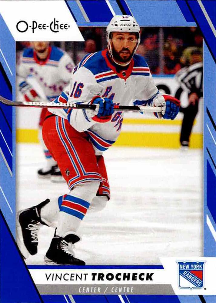 Vincent Trocheck #379 New York Rangers | 2023-24 O-Pee-Chee Blue Border