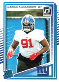 Darius Alexander #379 New York Giants | 2025 Donruss | NFL Football