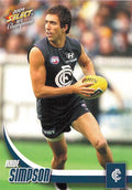 Kade Simpson #37 Carlton Blues | 2009 Select AFL Champions