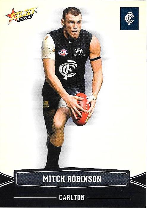 Mitch Robinson #37 Carlton Blues | 2013 Select AFL Champions