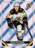 David Pastrnak FOIL #37 Boston Bruins | 2019-20 Topps NHL Sticker Collection