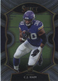 C.J. Ham #37 Minnesota Vikings | 2020 Panini Select |  | NFL Football