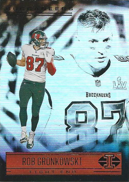 Rob Gronkowski #37 Tampa Bay Buccaneers | 2021 Panini Illusions | NFL Football