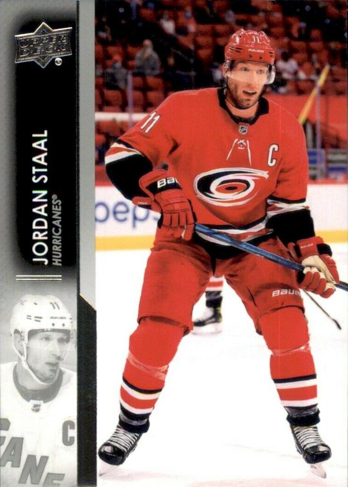 Jordan Staal #37 Carolina Hurricanes | 2021-22 Upper Deck