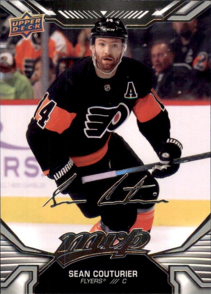 Sean Couturier #37 Philadelphia Flyers | 2022-23 Upper Deck MVP Silver Script