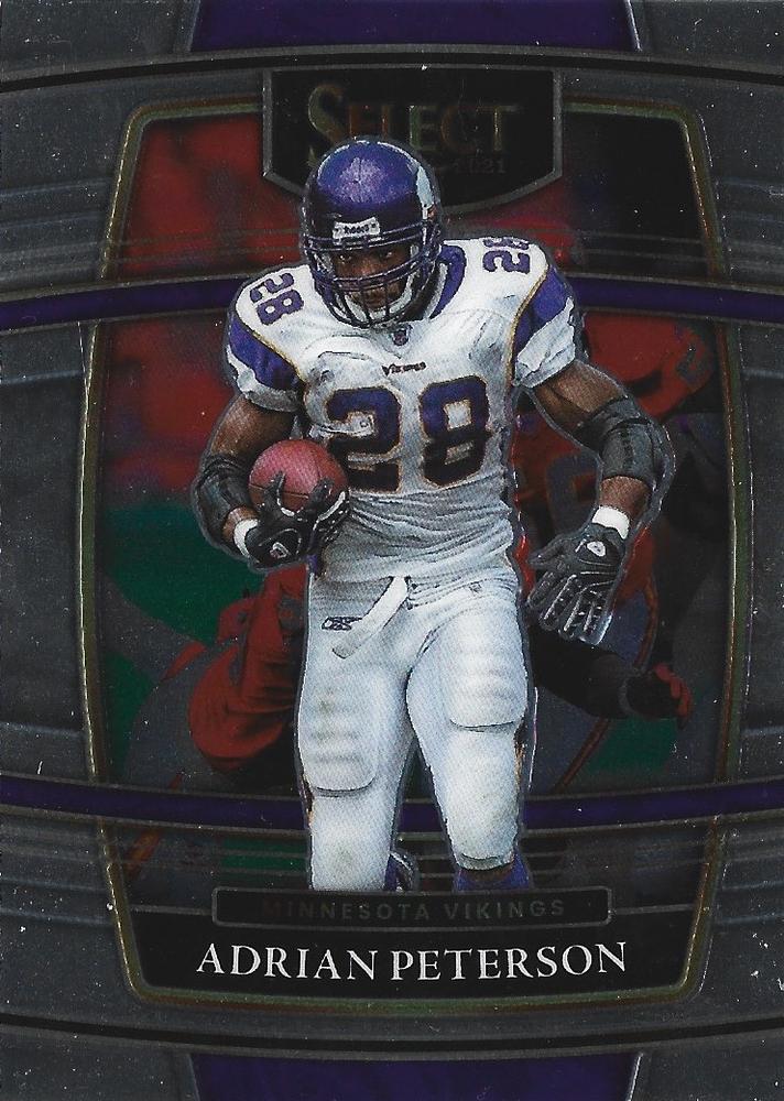 Adrian Peterson #37 Minnesota Vikings | 2021 Panini Select |  | NFL Football