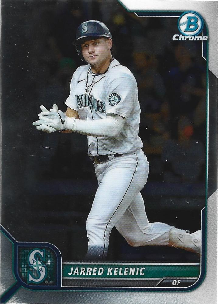 Jarred Kelenic #37 Seattle Mariners | 2022 Bowman Chrome
