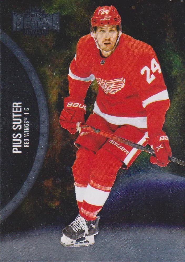 Pius Suter #37 Detroit Red Wings | 2021-22 SkyBox Metal Universe