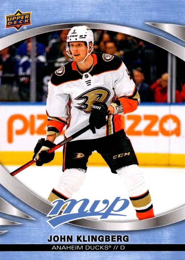 John Klingberg #37 Anaheim Ducks | 2023-24 Upper Deck MVP
