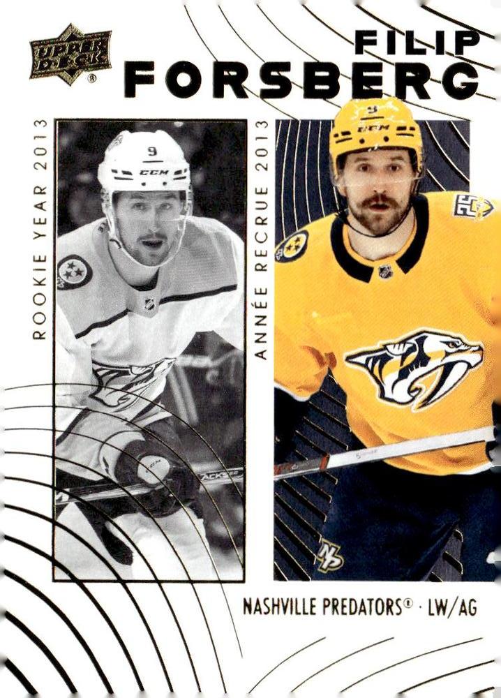 Filip Forsberg #37 Nashville Predators | 2024-25 Upper Deck Tim Hortons Retrospective Rookies
