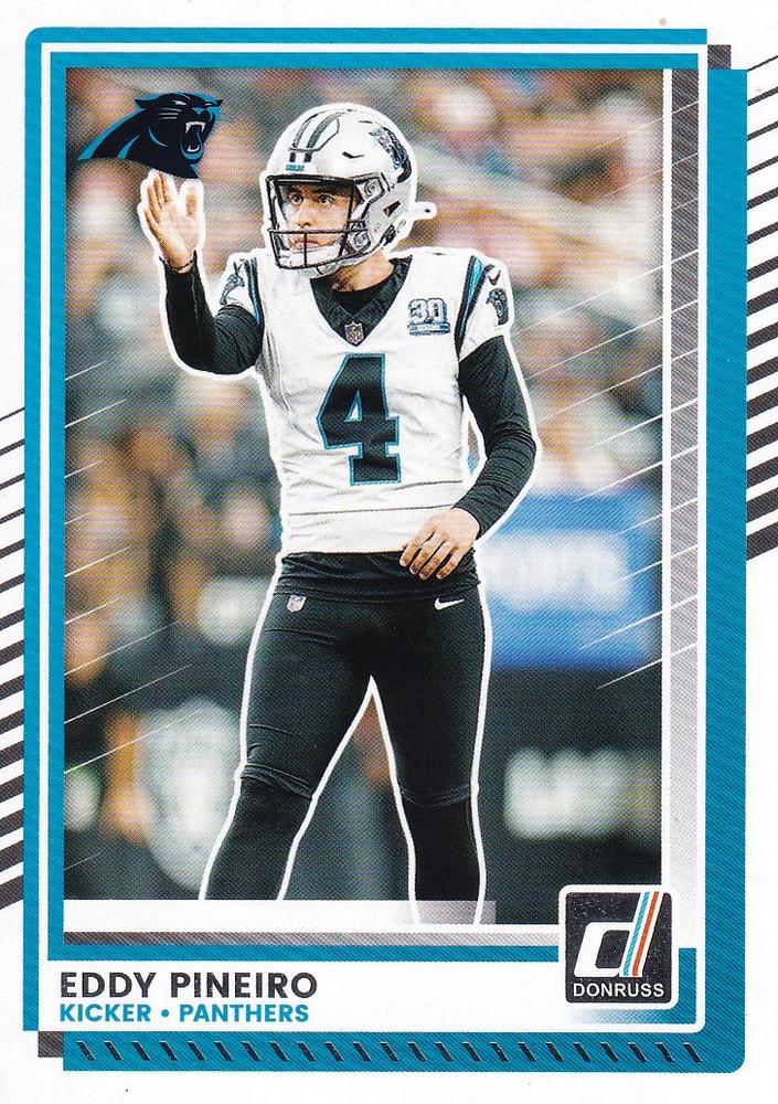 Eddy Pineiro #37 Carolina Panthers | 2025 Donruss | NFL Football