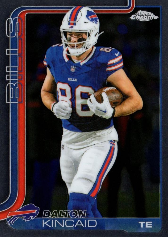 Dalton Kincaid #37 Buffalo Bills | 2025 Topps Chrome | NFL Football