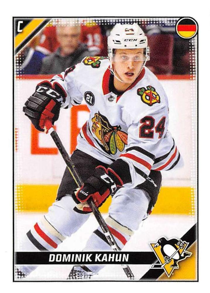 Dominik Kahun #380 Pittsburgh Penguins | 2019-20 Topps NHL Sticker Collection