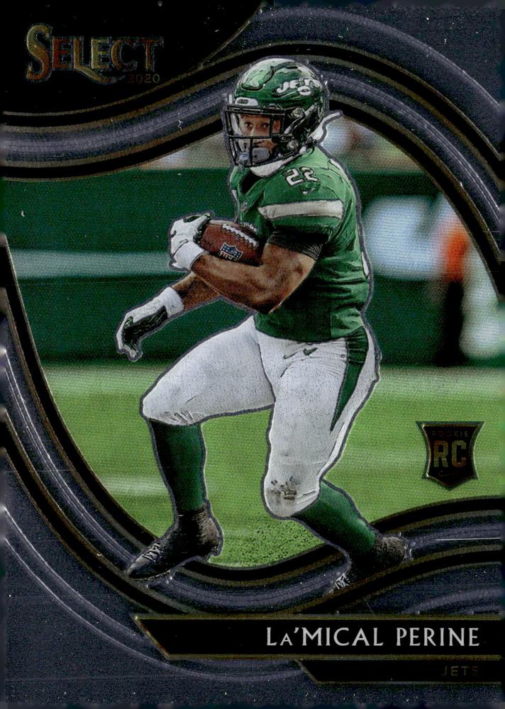 La'Mical Perine #380 New York Jets | 2020 Panini Select |  | NFL Football