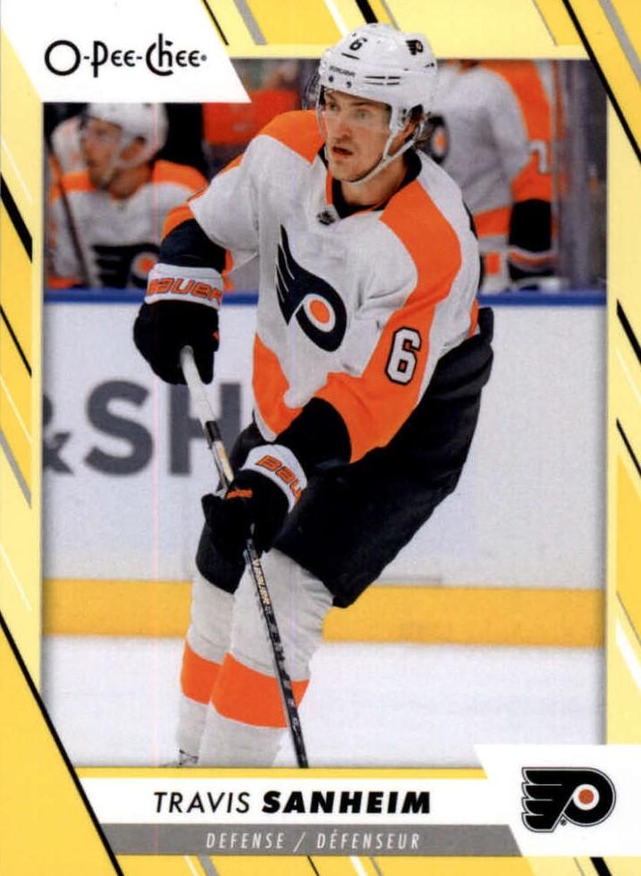Travis Sanheim #380 Philadelphia Flyers | 2023-24 O-Pee-Chee Yellow Border