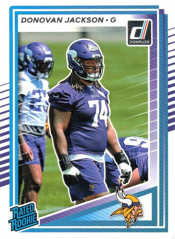 Donovan Jackson #381 Minnesota Vikings | 2025 Donruss | NFL Football