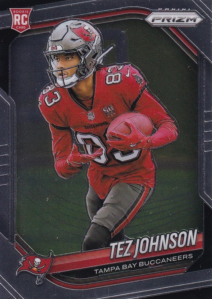 Tez Johnson #381 Tampa Bay Buccaneers | 2025 Panini Prizm | NFL Football