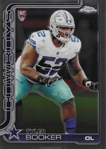Tyler Booker #381 Dallas Cowboys Rookie | 2025 Topps Chrome | NFL Football
