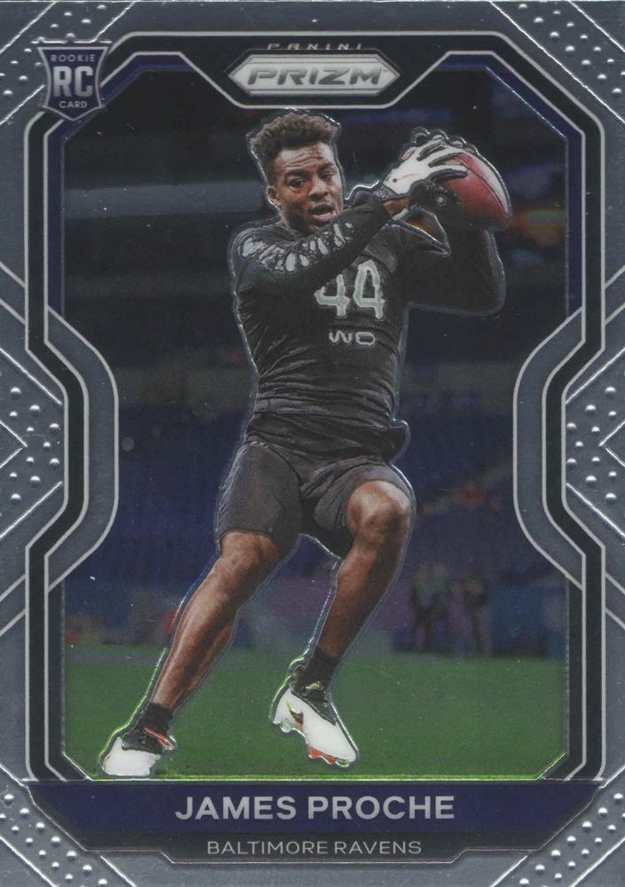 James Proche #382 Baltimore Ravens | 2020 Panini Prizm | NFL Football