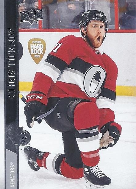 Chris Tierney #382 Ottawa Senators | 2020-21 Upper Deck