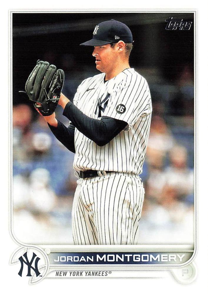 Jordan Montgomery #382 New York Yankees | 2022 Topps