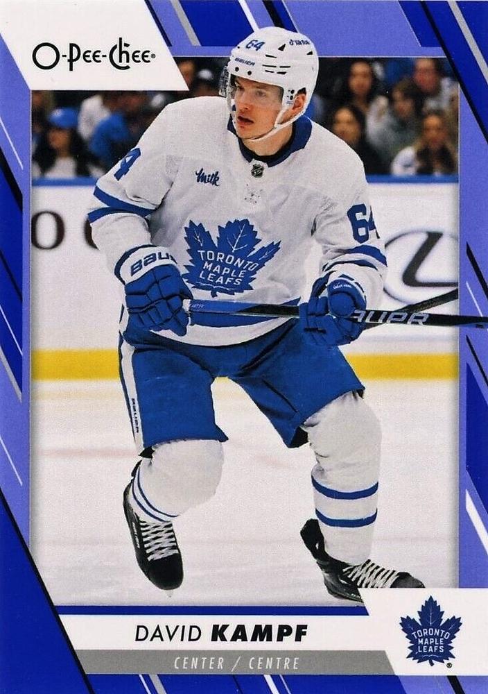 David Kampf #382 Toronto Maple Leafs | 2023-24 O-Pee-Chee Blue Border