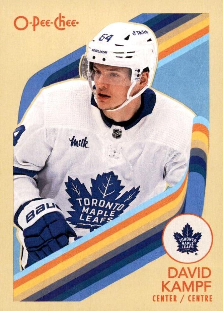 David Kampf #382 Toronto Maple Leafs | 2023-24 O-Pee-Chee Retro
