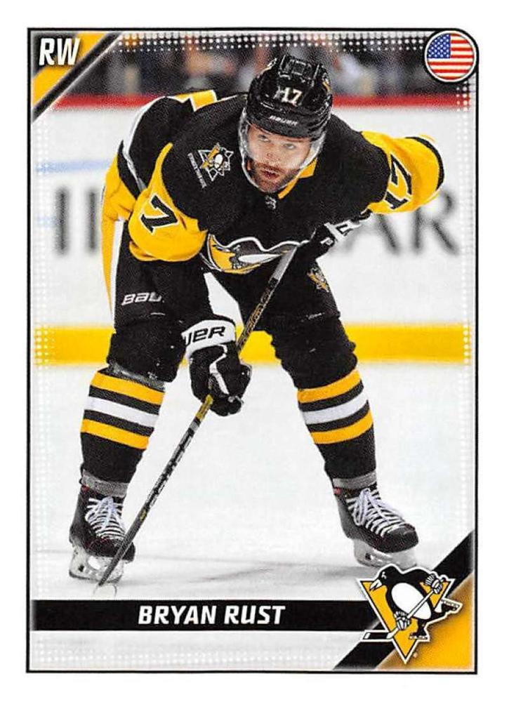 Bryan Rust #383 Pittsburgh Penguins | 2019-20 Topps NHL Sticker Collection