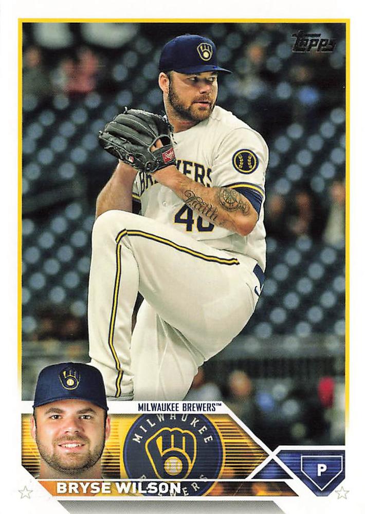 Bryse Wilson #383 Milwaukee Brewers | 2023 Topps