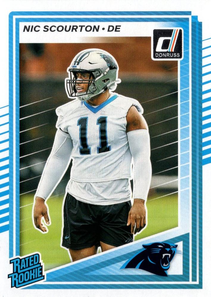 Nic Scourton #383 Carolina Panthers | 2025 Donruss | NFL Football