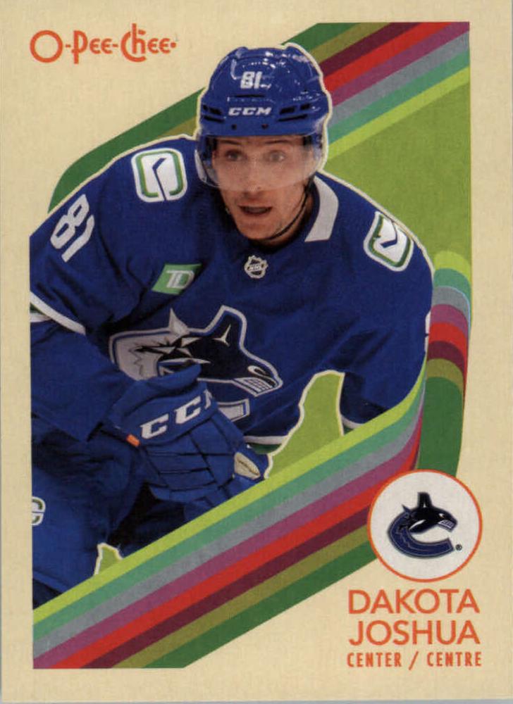 Dakota Joshua #384 Vancouver Canucks | 2023-24 O-Pee-Chee Retro