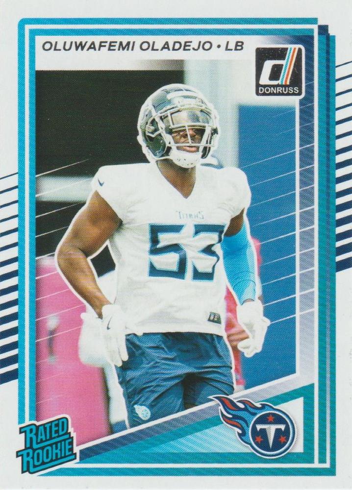 Oluwafemi Oladejo #384 Tennessee Titans | 2025 Donruss | NFL Football