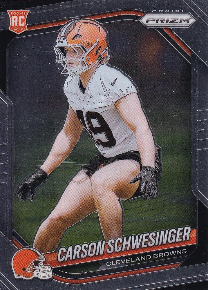 Carson Schwesinger #384 Cleveland Browns | 2025 Panini Prizm | NFL Football