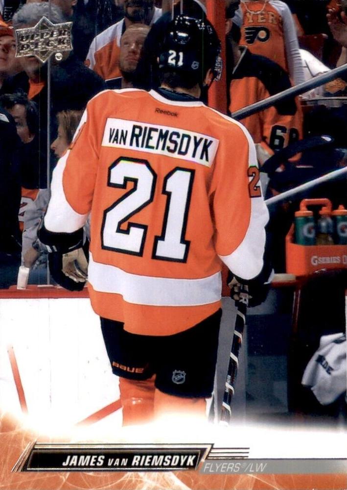 James van Riemsdyk Penalty Box #385 Philadelphia Flyers | 2022-23 Upper Deck