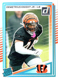 Demetrius Knight Jr. #385 Cincinnati Bengals | 2025 Donruss | NFL Football