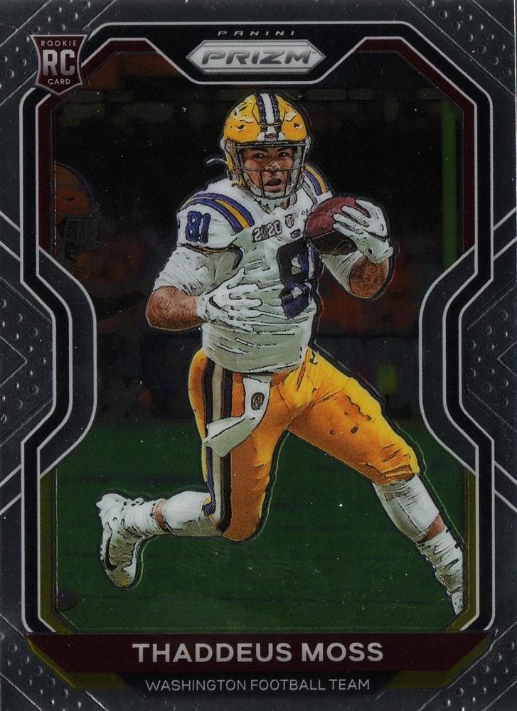 Thaddeus Moss #386 Washington Football Team | 2020 Panini Prizm | NFL Football