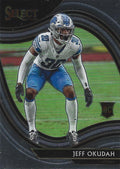 Jeff Okudah #386 Detroit Lions | 2020 Panini Select |  | NFL Football
