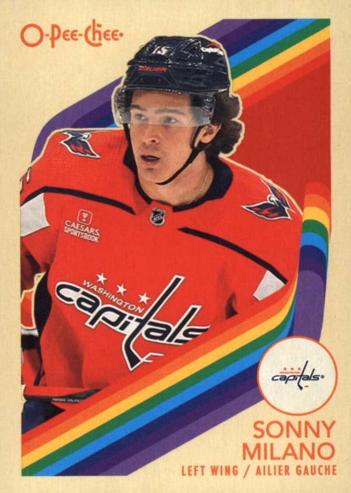 Sonny Milano #386 Washington Capitals | 2023-24 O-Pee-Chee Retro