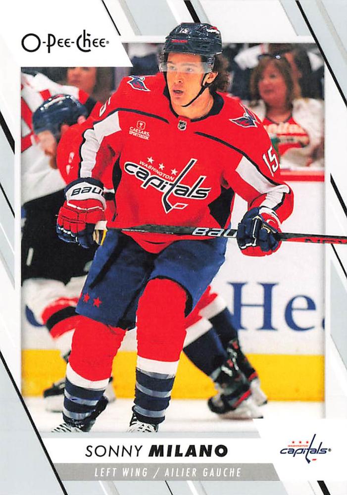 Sonny Milano #386 Washington Capitals | 2023-24 O-Pee-Chee Hockey