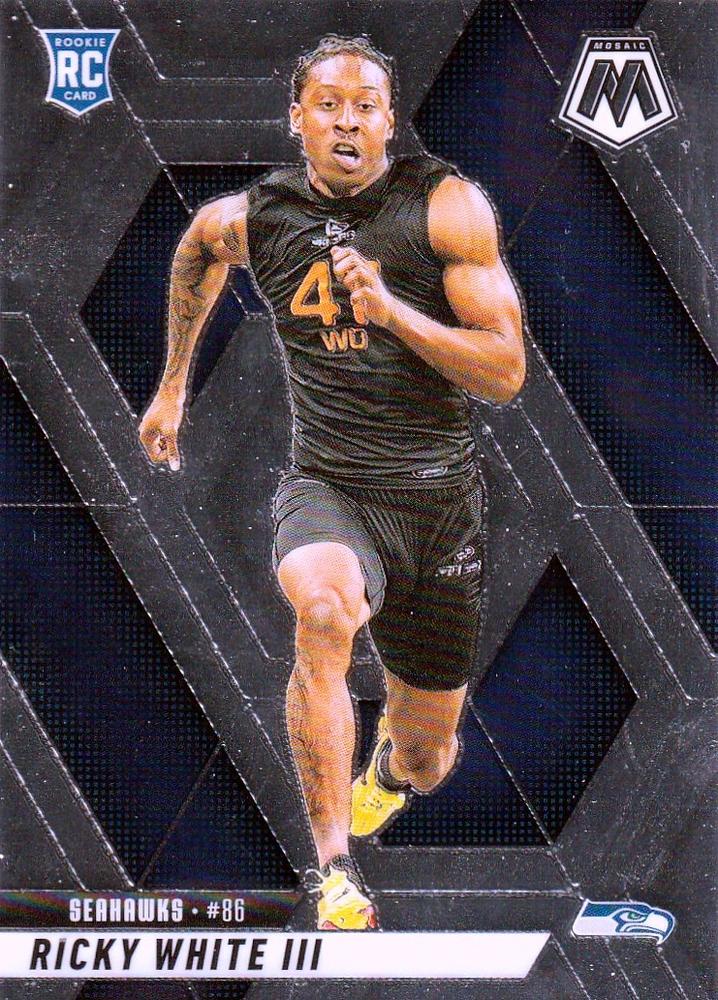 Ricky White III #386 Seattle Seahawks | 2025 Panini Mosaic | NFL Football