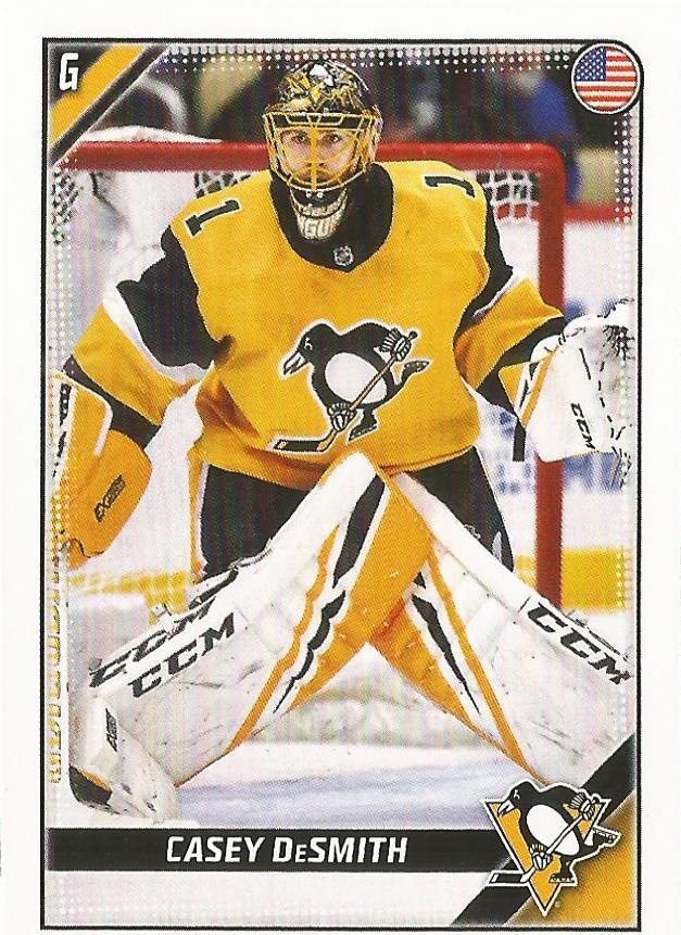 Casey DeSmith #387 Pittsburgh Penguins | 2019-20 Topps NHL Sticker Collection