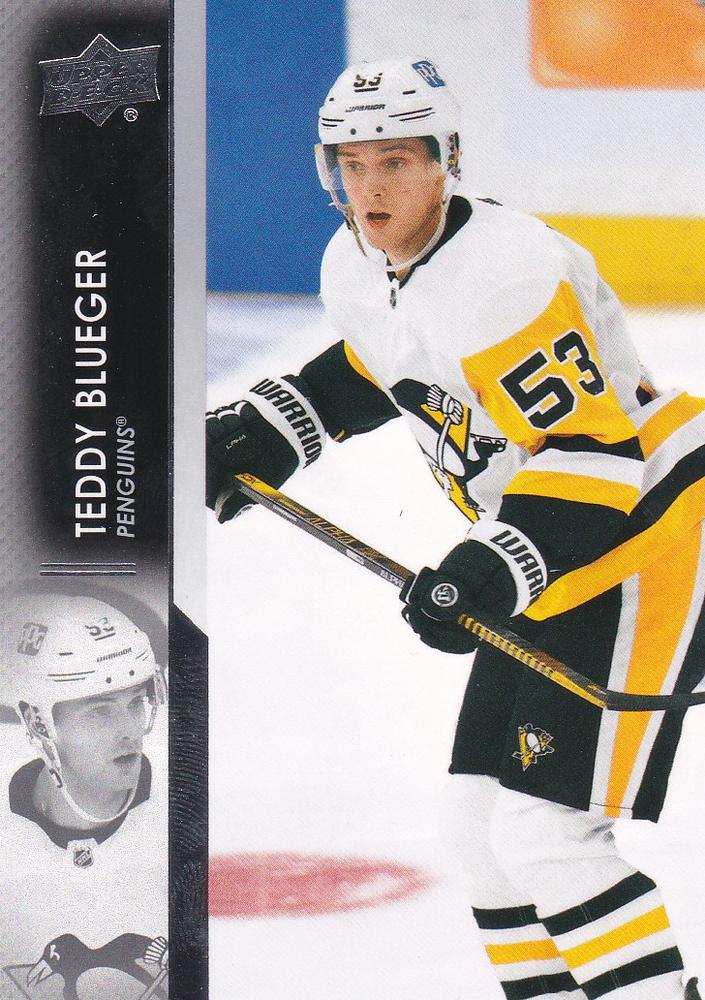 Teddy Blueger #387 Pittsburgh Penguins | 2021-22 Upper Deck