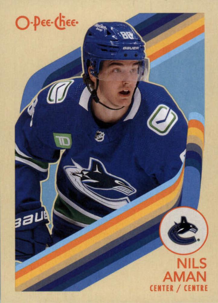 Nils Aman #387 Vancouver Canucks | 2023-24 O-Pee-Chee Retro