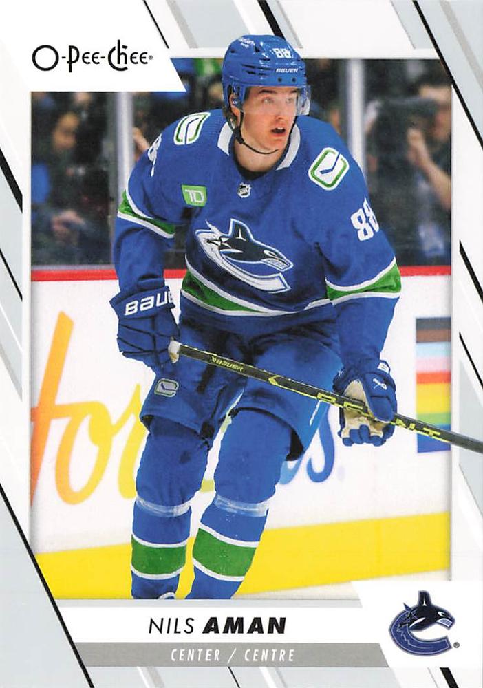 Nils Aman #387 Vancouver Canucks | 2023-24 O-Pee-Chee Hockey