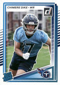 Chimere Dike #387 Tennessee Titans | 2025 Donruss | NFL Football