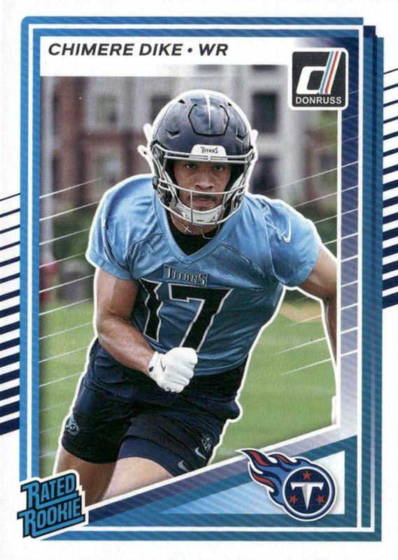 Chimere Dike #387 Tennessee Titans | 2025 Donruss | NFL Football