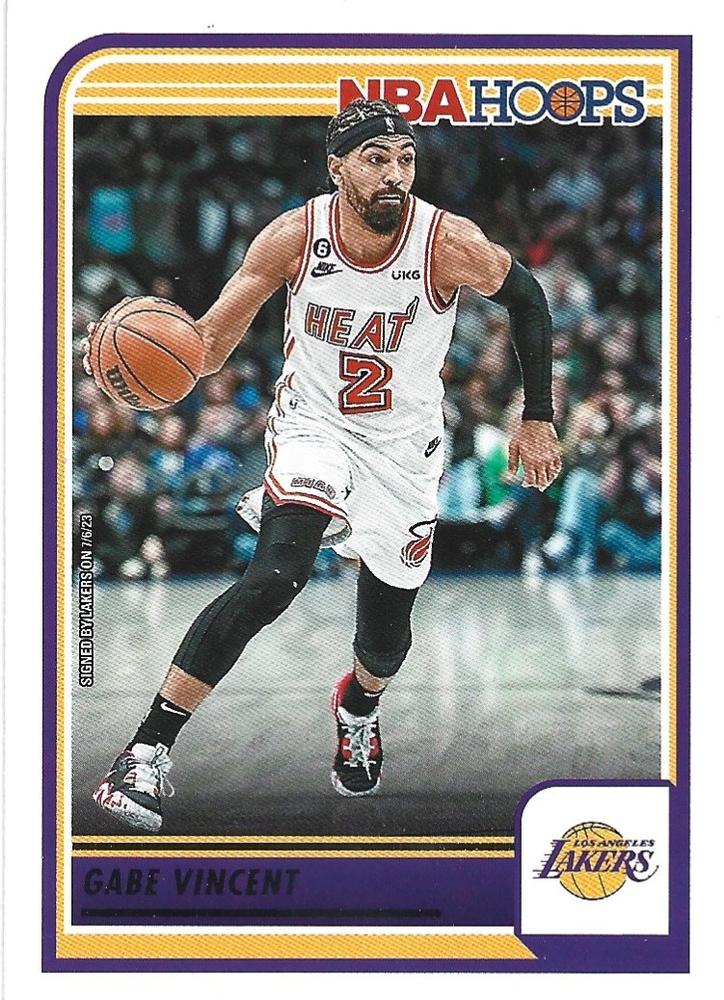 Gabe Vincent #49 Los Angeles Lakers | 2023-24 NBA Hoops